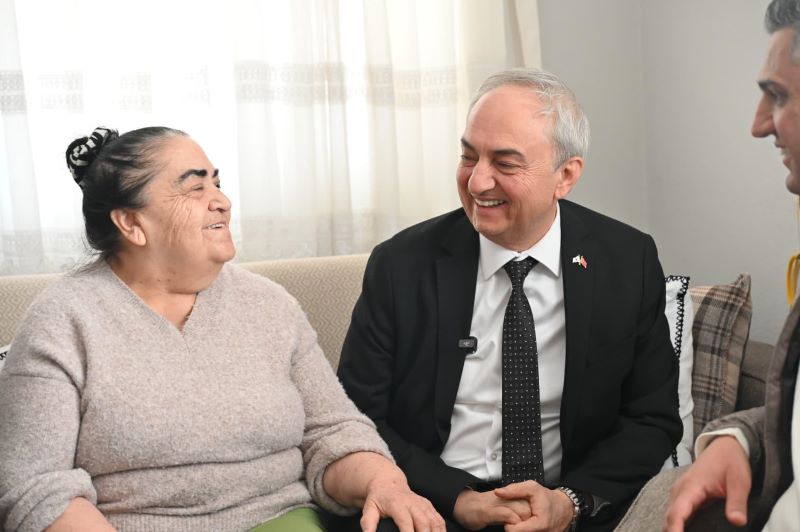Kocagöz’den şehit annesine vefa ziyareti - Toros Gazetesi