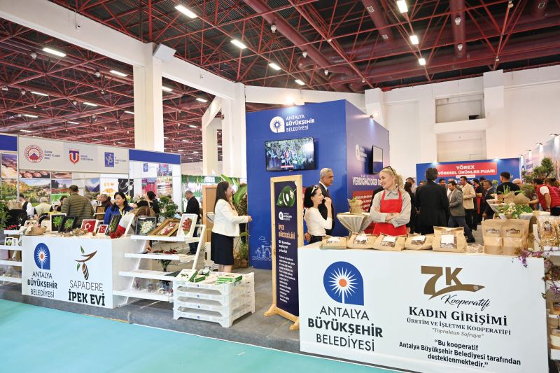 Antalya Büyükşehir Belediyesi standı YÖREX’te - Toros Gazetesi