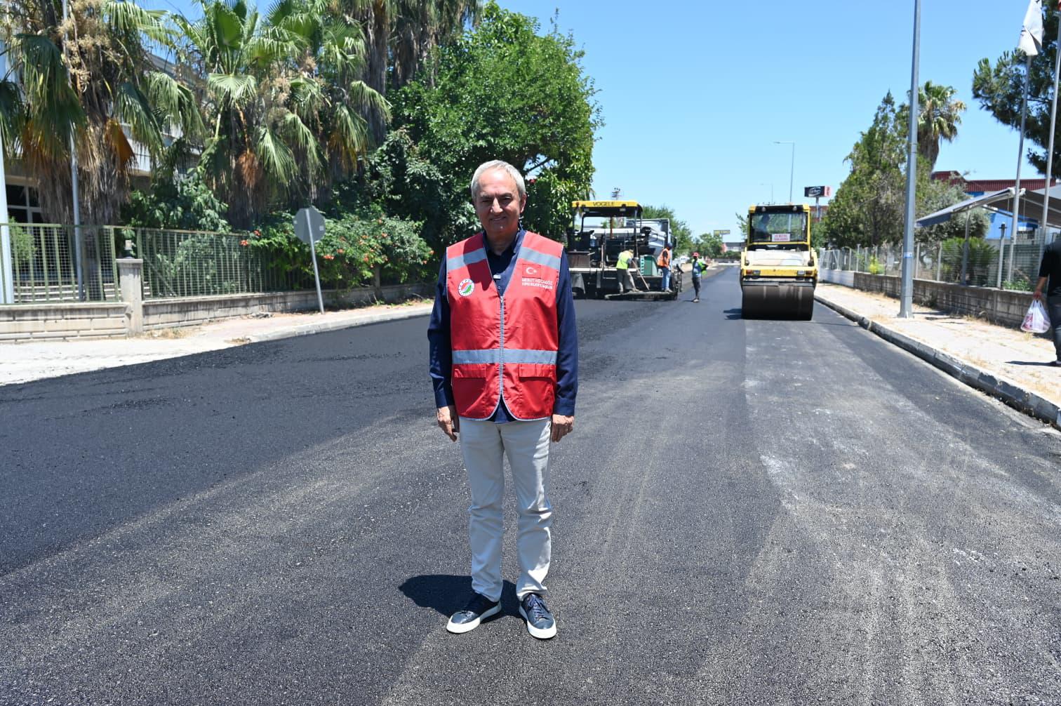 Altınova’da altyapı bitti, sıcak asfalt başladı - Toros Gazetesi