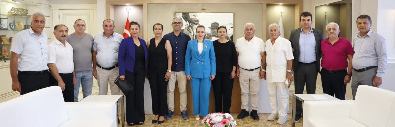 Alevi Derneklerin başkan ve yönetimlerinden başkan vekili Özdemir’e ziyaret - Toros Gazetesi