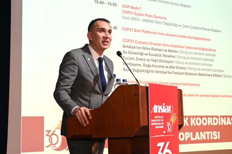 ANSİAD Başkanı Özbek: Şehirleri Büyütüyoruz, Yaşam Kalitesini Küçültüyoruz - Toros Gazetesi
