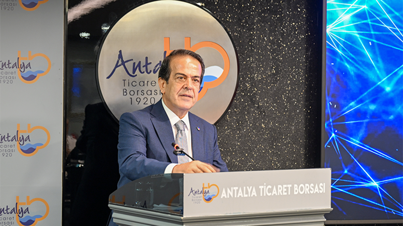 ATB Başkanı Ali Çandır: Antalya’da karşılıkız çek  tutarı yüzde 99 arttı - Toros Gazetesi