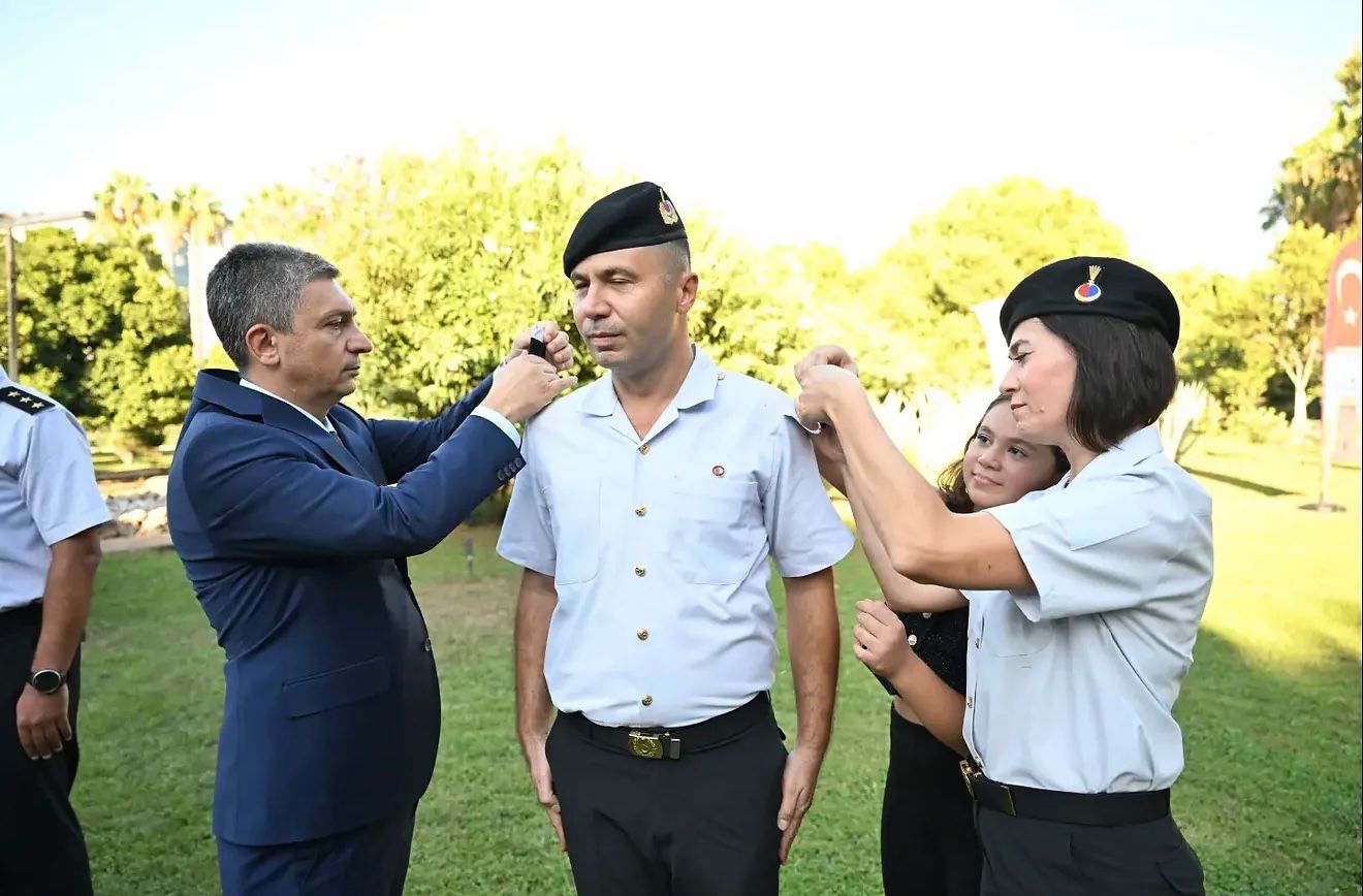 Evli jandarma personelinin çifte mutluluğu - Toros Gazetesi