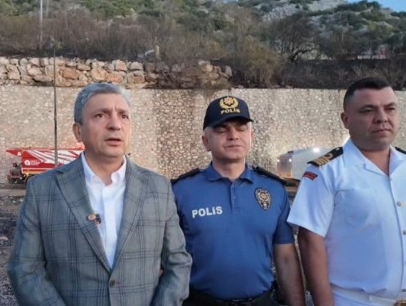 Vali Şahin: Çok büyük bir yangını ucuz atlattık - Toros Gazetesi