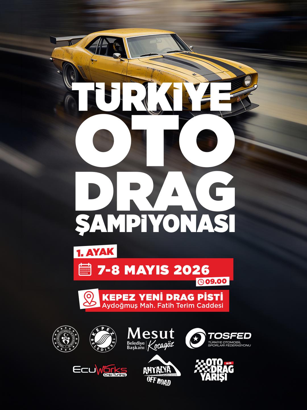 Kepez’de Otodrag heyecanı başlıyor - Toros Gazetesi