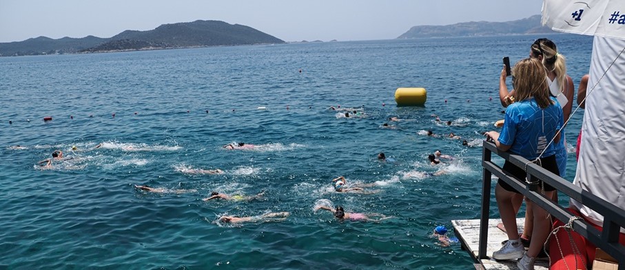 20. Uluslararası Meis - Kaş Yüzme Yarışı, tarihe kulaç attıracak  - Toros Gazetesi