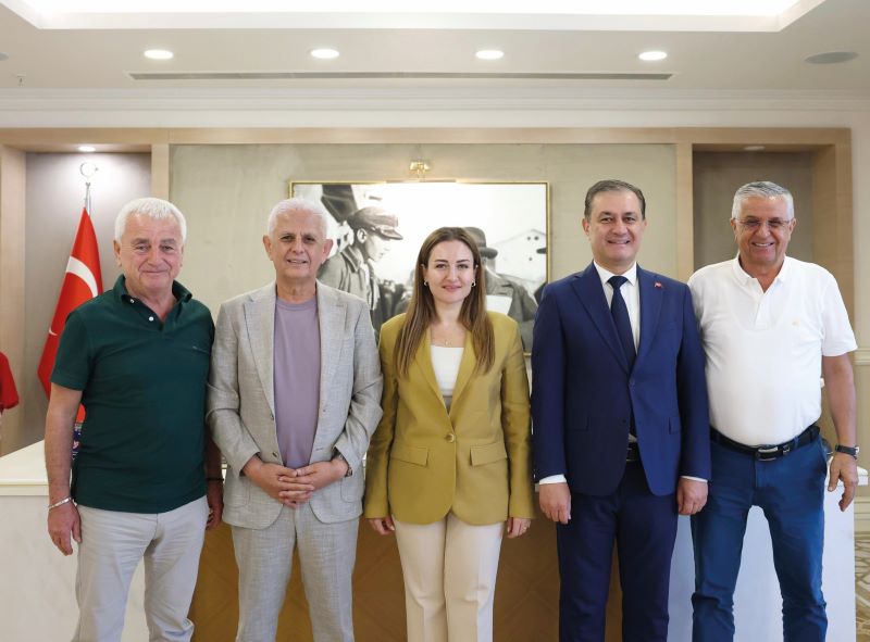 Büyükşehir Meclisi öncesi başkanlardan süpriz ziyaret - Toros Gazetesi