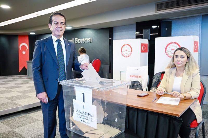 ANTALYA BORSA’DA ALİ ÇANDIR GÜVEN TAZELEDİ - Toros Gazetesi
